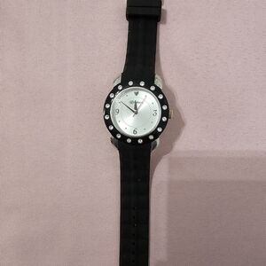 Brighton Black Watch with Silver Accents